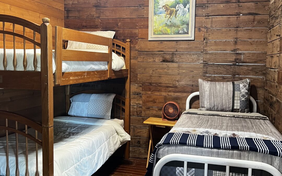 Bedroom 1 – Twin & Twin Bunk Beds